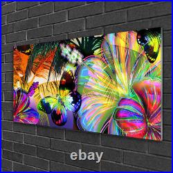 Tulup Tableau sur verre acrylique Image Impression 100x50 Abstrait
