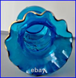 VASE LEGRAS EN VERRE ÉMAILLÉ ÉPOQUE 1900 ART NOUVEAU 28,5 cm