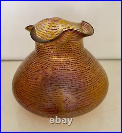 Vase Art Nouveau Fritz Heckert Otto Thamm début XXe