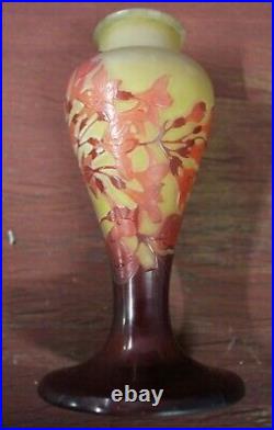 Vase Art Nouveau Gallé