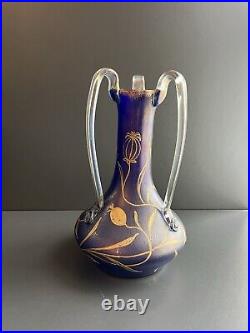 Vase En Verre Irise Loetz Art Nouveau Jugendstil