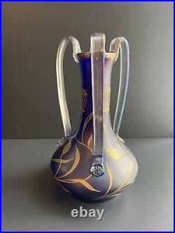 Vase En Verre Irise Loetz Art Nouveau Jugendstil