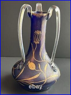 Vase En Verre Irise Loetz Art Nouveau Jugendstil