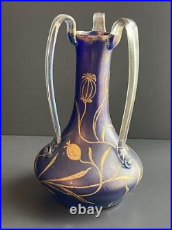 Vase En Verre Irise Loetz Art Nouveau Jugendstil