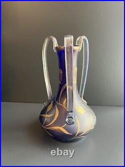 Vase En Verre Irise Loetz Art Nouveau Jugendstil