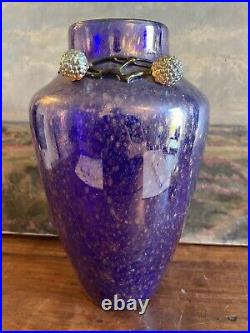Vase Verre Irisé Loetz Art Nouveau Vers 1900