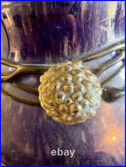 Vase Verre Irisé Loetz Art Nouveau Vers 1900