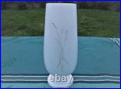 Vase ancien verre opalin Art Nouveau XIXe siècle Antique Art Nouveau opaline