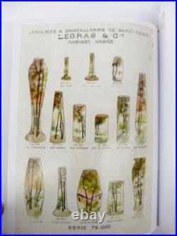 Vase balustre LEGRAS en verre émaillé Art Nouveau Etat superbe