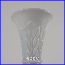 Vases Anciens Art Nouveau'800-'900 Verre Décorations Acanthe