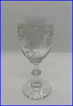 Verre à vin en cristal de Saint-Louis Service Talma Art-nouveau 1900's