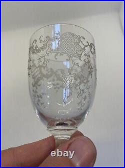 Verre à vin en cristal de Saint-Louis Service Talma Art-nouveau 1900's