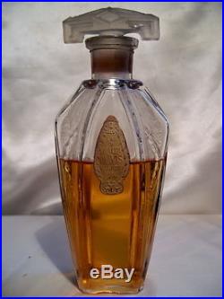 Vivaudou Mavis Flacon De Parfum Art Nouveau 1915 Vintage Perfume Bottle